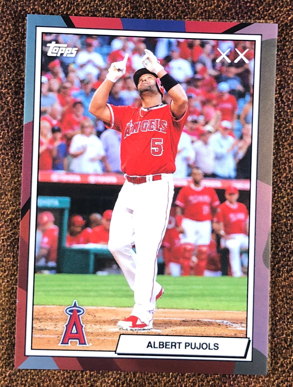 Albert Pujols - 2026 Topps x KAWS - Base Card - Angels