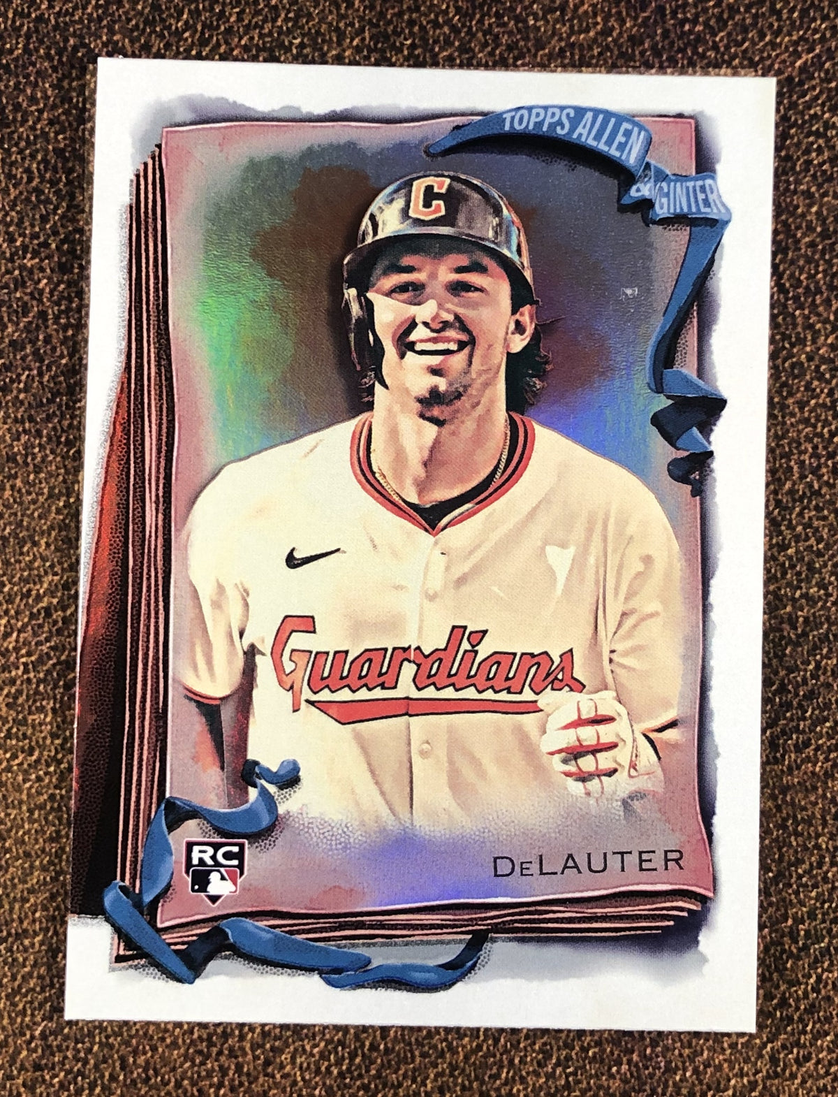 Chase DeLauter - 2026 Topps Allen & Ginter - Silver Portrait Foil - Guardians