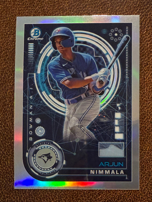 Arjun Nimmala - 2024 Bowman - Bowman AI - Blue Jays