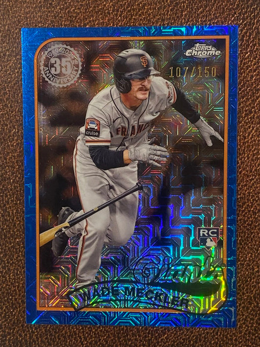 Wade Meckler - 2024 Topps - Silverpack Mojo BLUE /150 - Giants