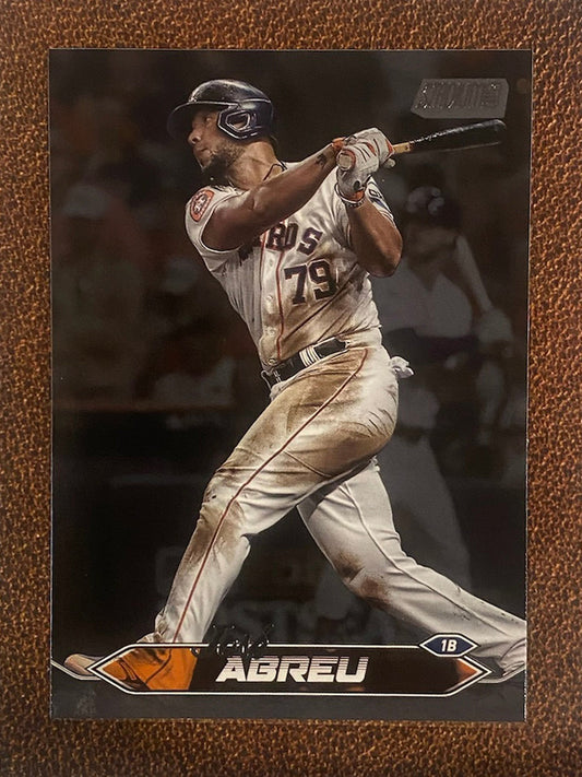 Jose Abreu - 2024 Topps Stadium Club - Black Foil - Astros