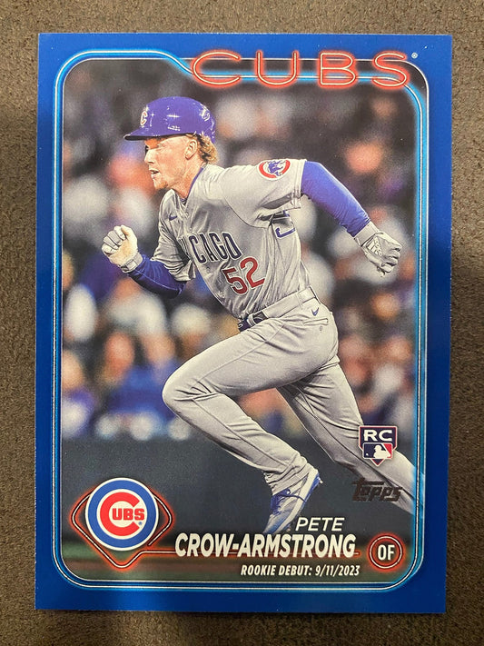 Pete Crow Armstrong - 2024 Topps Update - Blue - Cubs