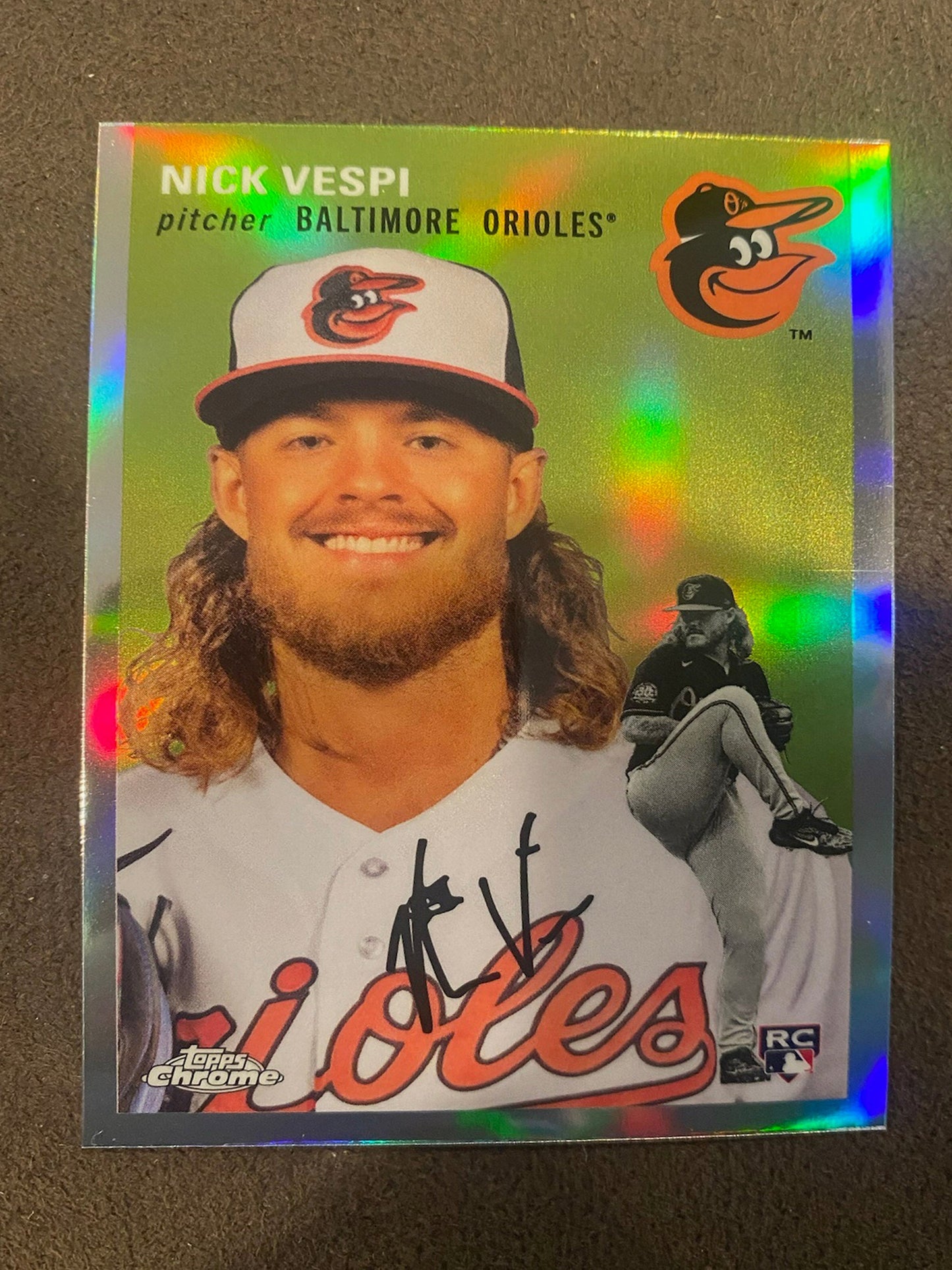Nick Vespi - 2023 Topps Chrome Platinum - Refractor - Orioles