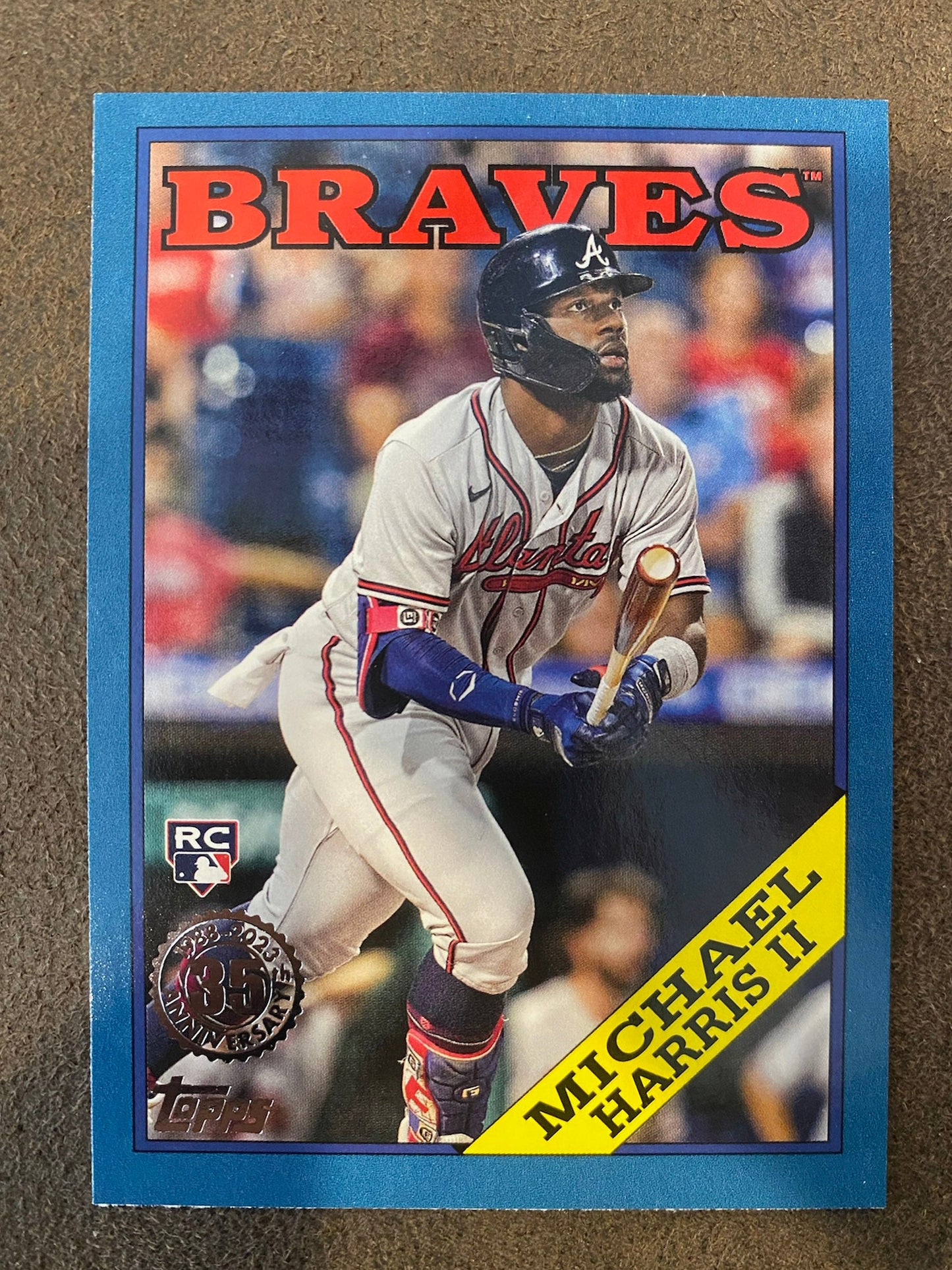 Michael Harris II - 2023 Topps Series 1 - 1988 Blue - Braves