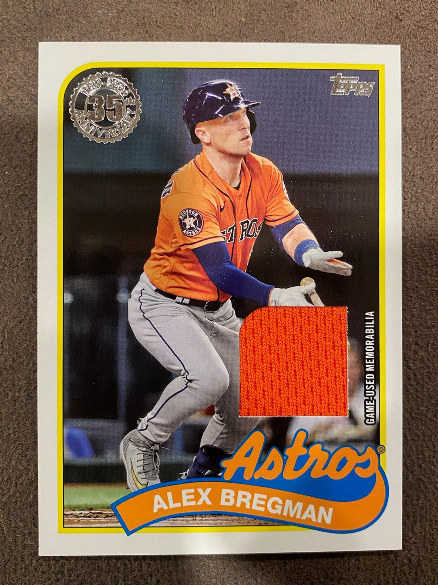 Alex Bregman - 2024 Topps Series 2 - 1989 Game Used RELIC - Astros