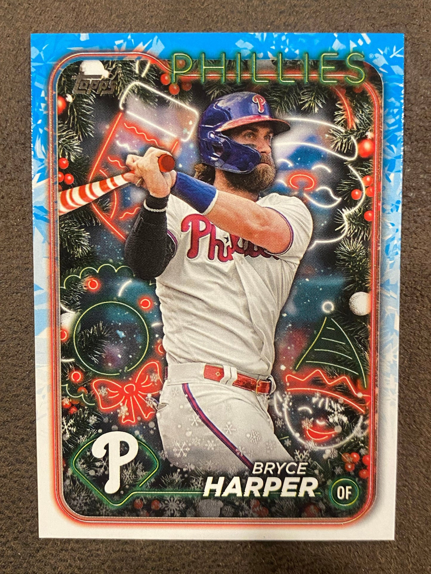 Bryce Harper - 2024 Topps Holiday - Short Print - Phillies