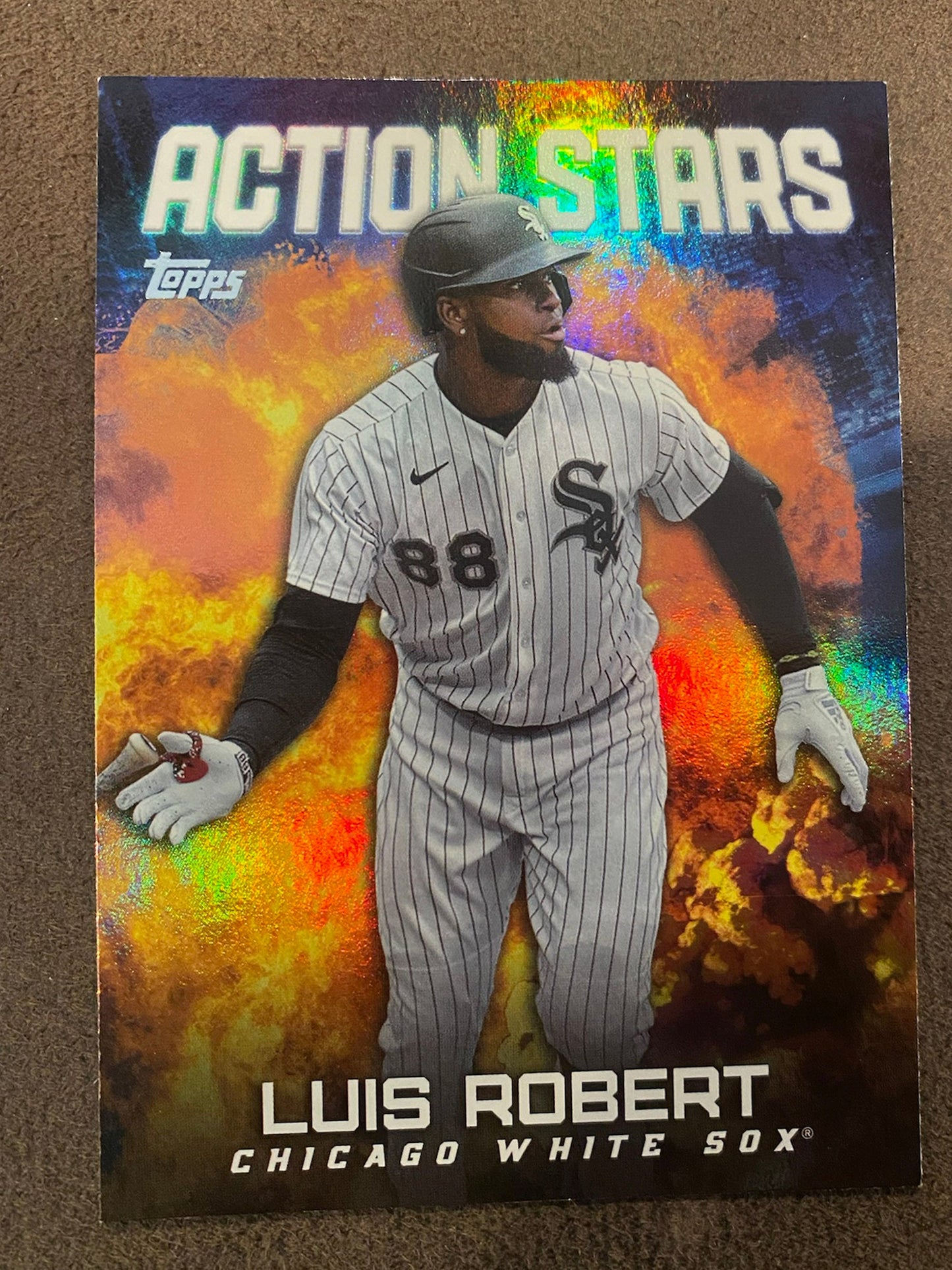 Luis Robert - 2023 Topps Update - Action Stars - White Sox