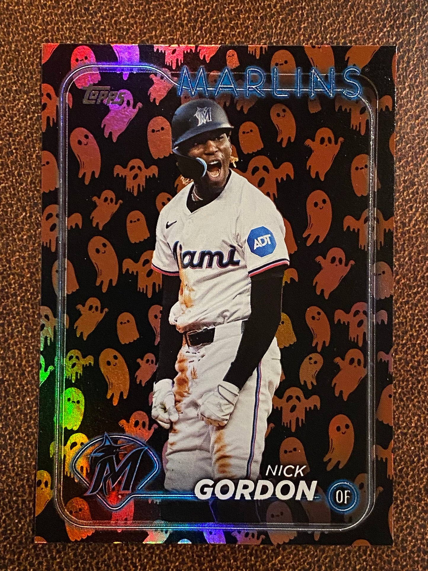 Nick Gordon - 2024 Topps Update - Ultra Rare Ghost Parallel - Marlins