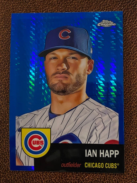 Ian Happ - 2022 Topps Chrome Platinum Anniversary - Blue Prism - Cubs