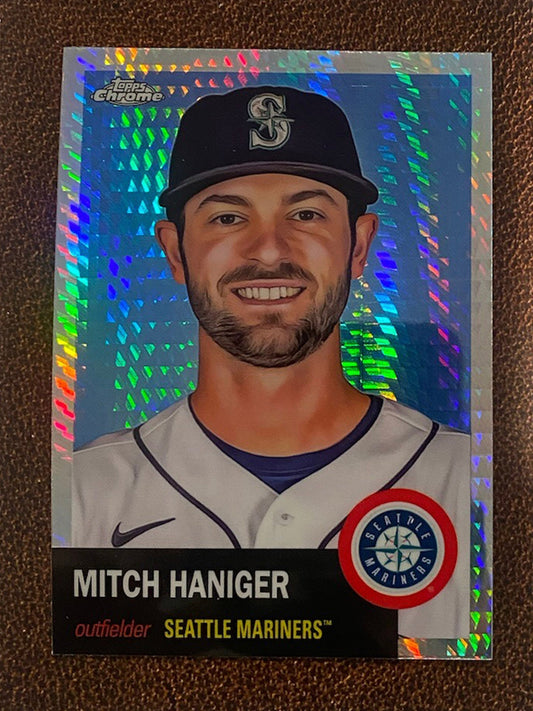 Mitch Haniger - 2022 Topps Chrome Platinum Anniversary - Prism Refractor - Mariners