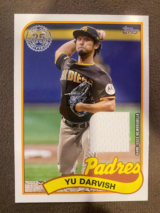 Yu Darvish - 2024 Topps Series 2 - 1989 Game Used RELIC - Brewers