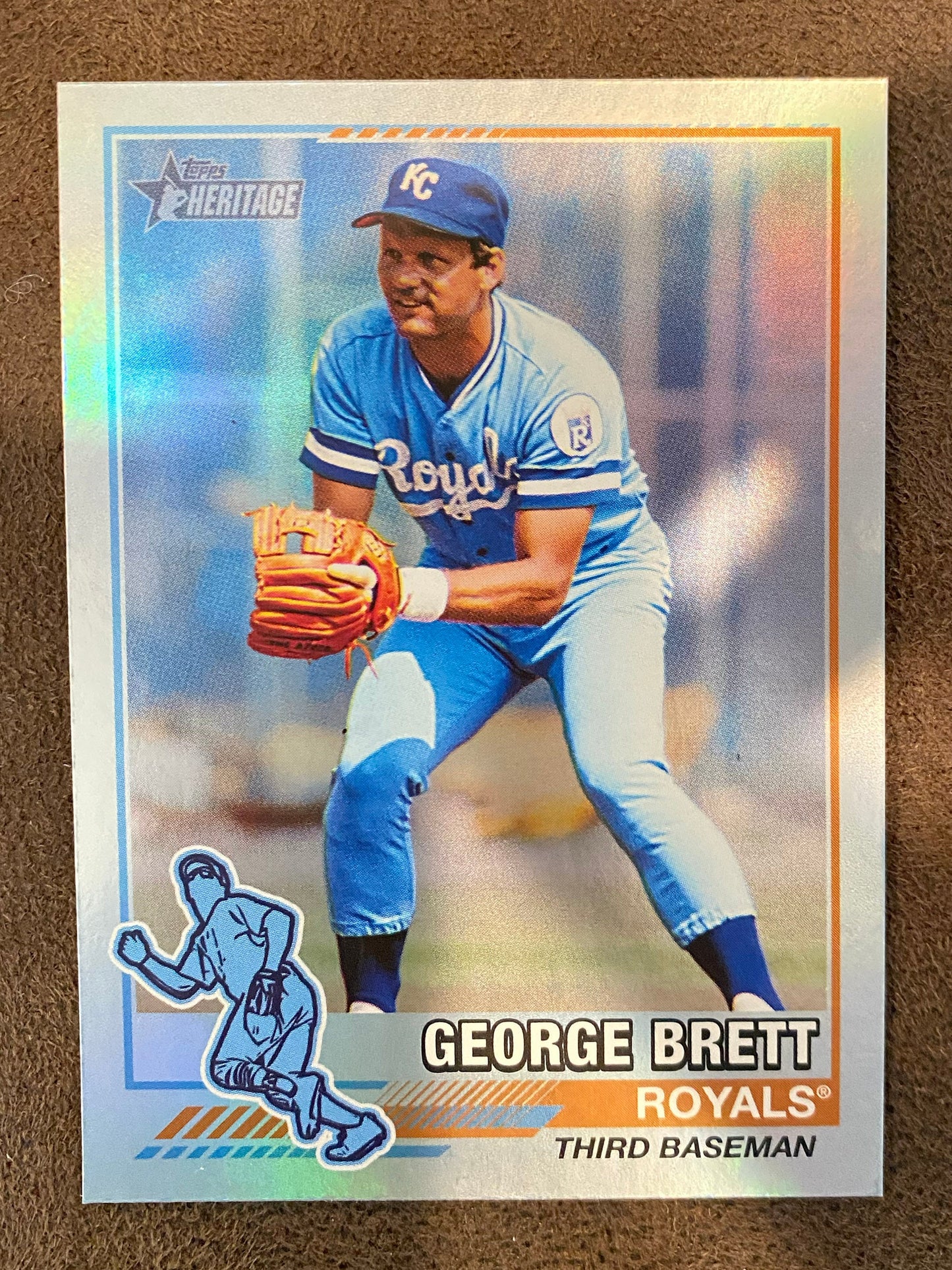 George Brett - 2025 Heritage - 25th Anniversary Holographic - Royals