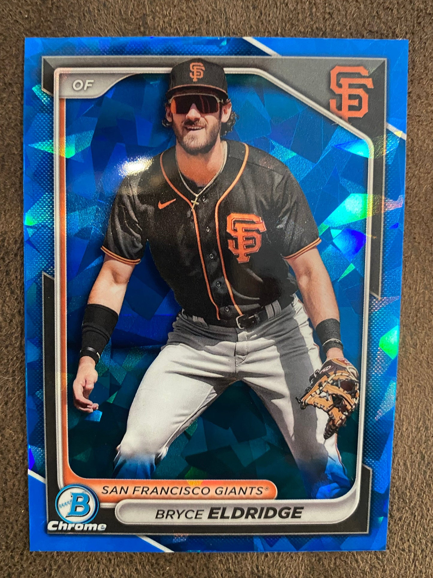 Bryce Eldridge - 2024 Bowman Chrome Sapphire - Base - Giants