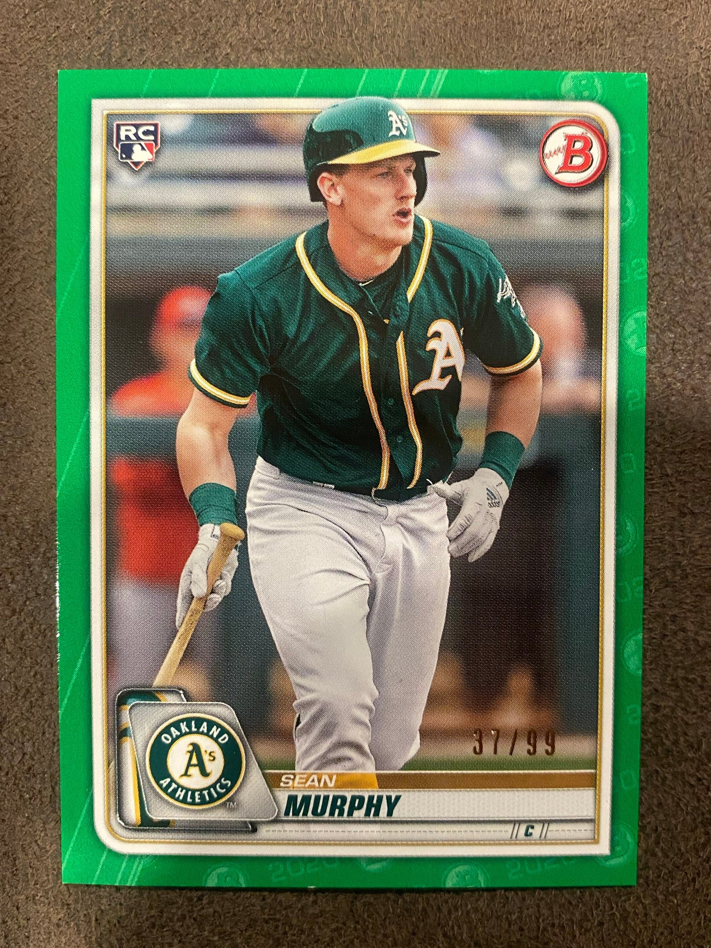Sean Murphy - 2020 Bowman - Green /99 - Athletics