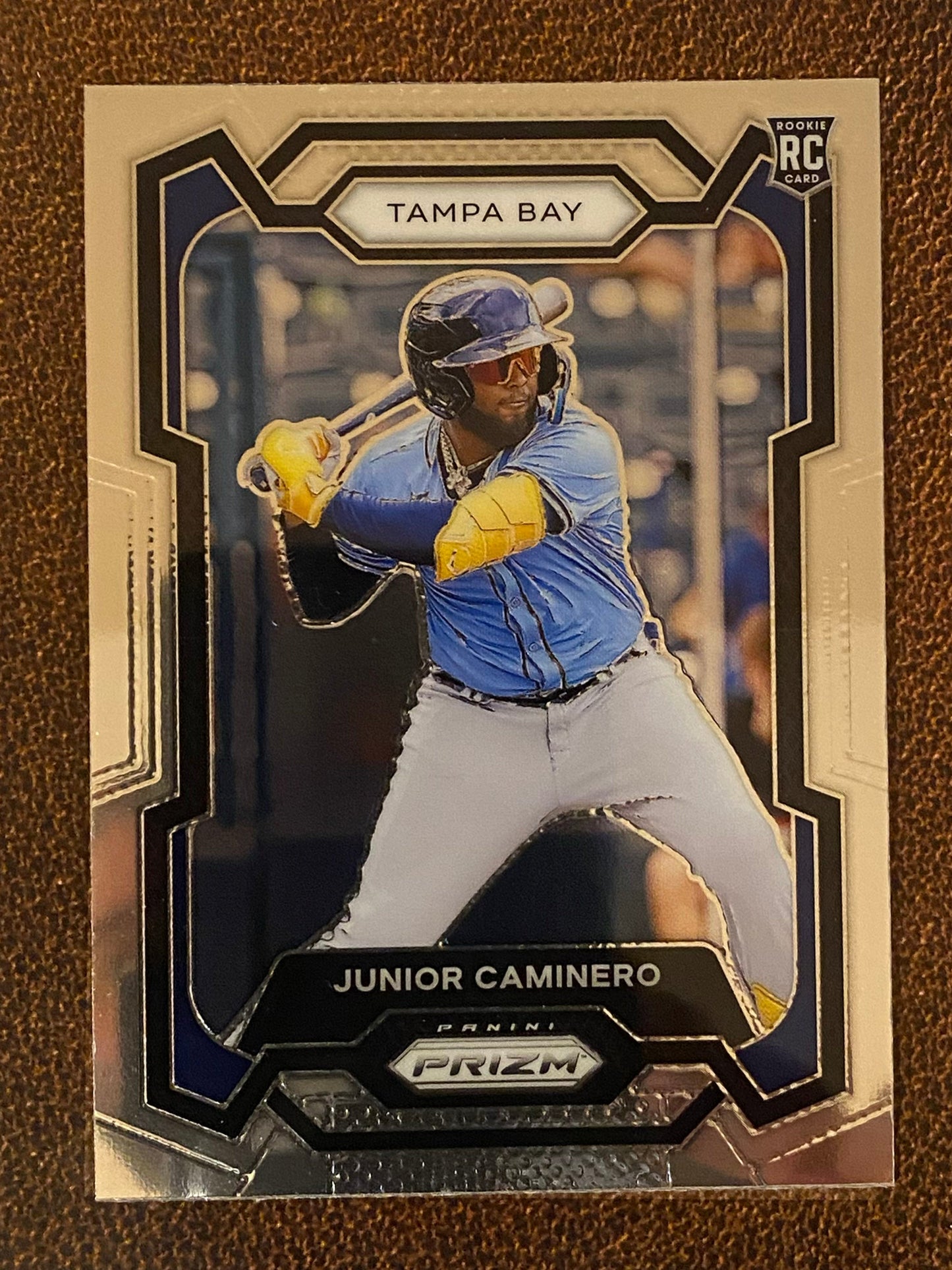 Junior Caminero - 2024 Panini Prizm - base card - Rays
