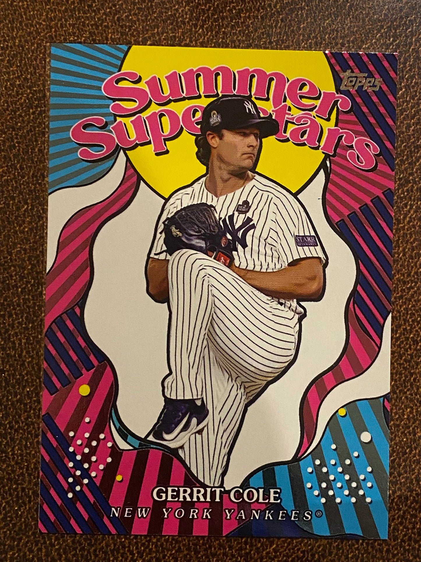 Gerrit Cole - 2025 Topps Series 2 - Summer Superstars Insert - Yankees
