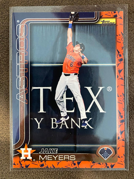 Jake Meyers - 2025 Topps Series 2 - Team Border SSP - Astros