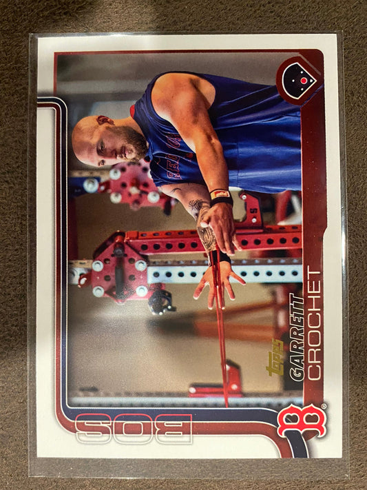 Garrett Crochet - 2025 Topps Series 2 - Golden Mirror SSP - Red Sox