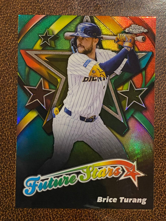 Brice Turang - 2025 Topps Chrome - Future Stars - Brewers