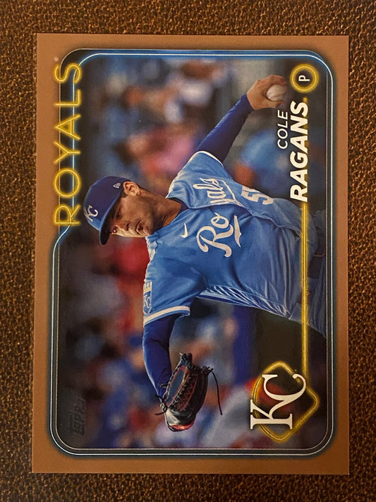 Cole Ragans - 2024 Topps Series 1 - Gold /2024 - Royals