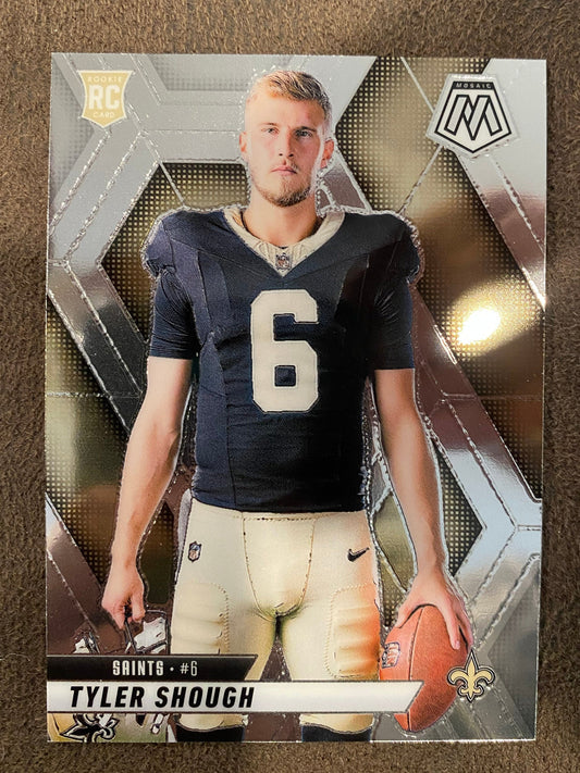 Tyler Shough - 2025 Panini Moasic - Rookie Image Variation - Saints