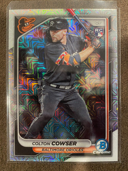 Colton Cowser - 2024 Bowman Chrome - Mojo - Orioles