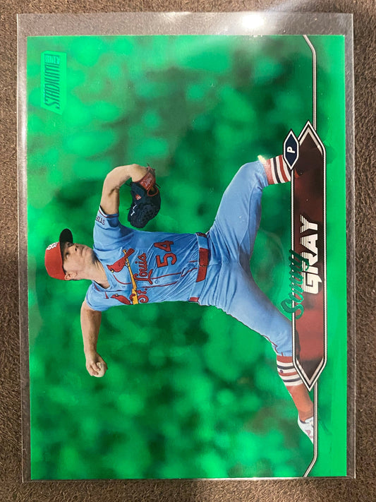 Sonny Gray - 2024 Topps Stadium Club - Green Foil /199 - Cardinals