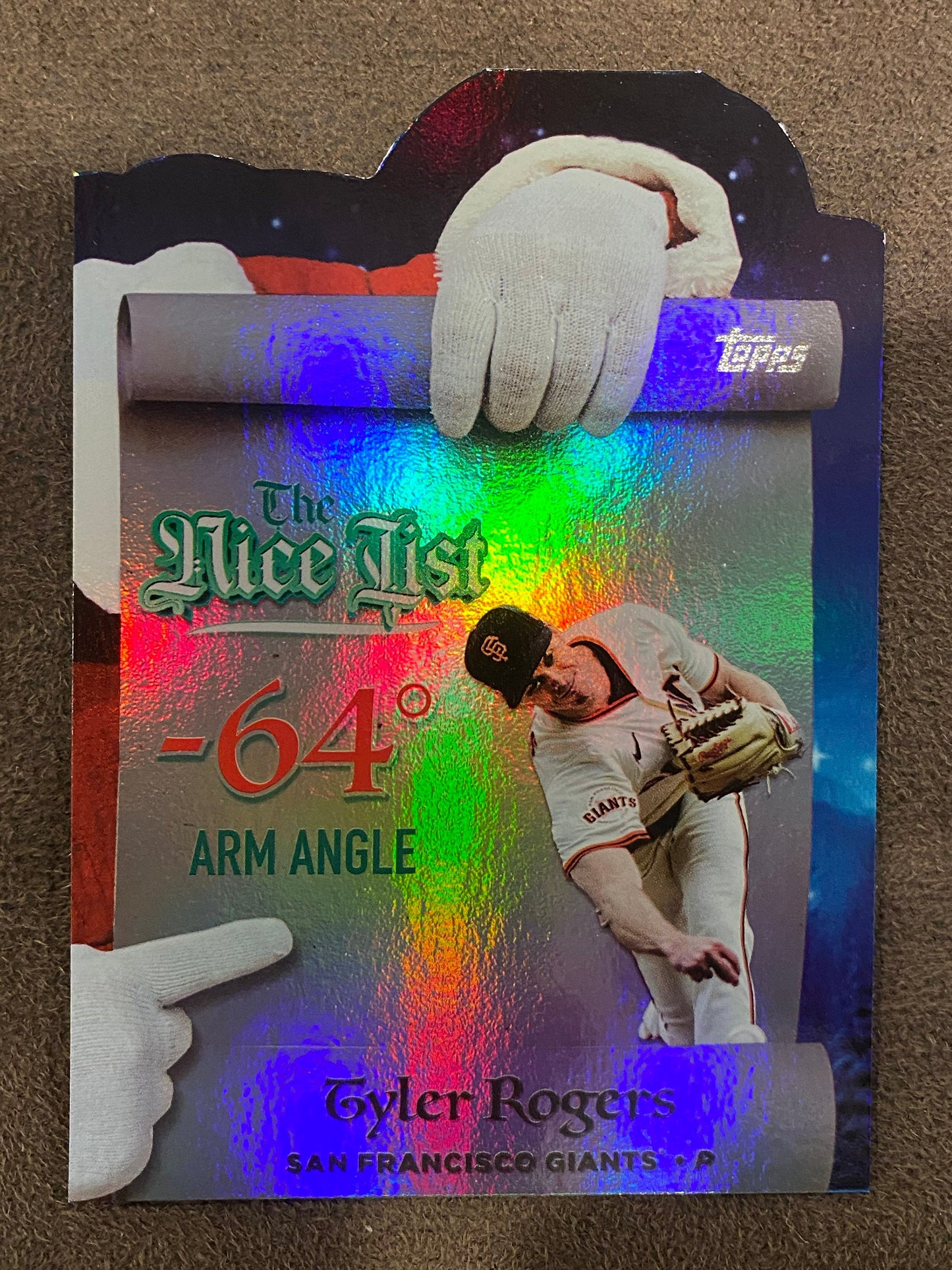 Tyler Rogers - 2025 Topps Holiday - The Nice List - Giants