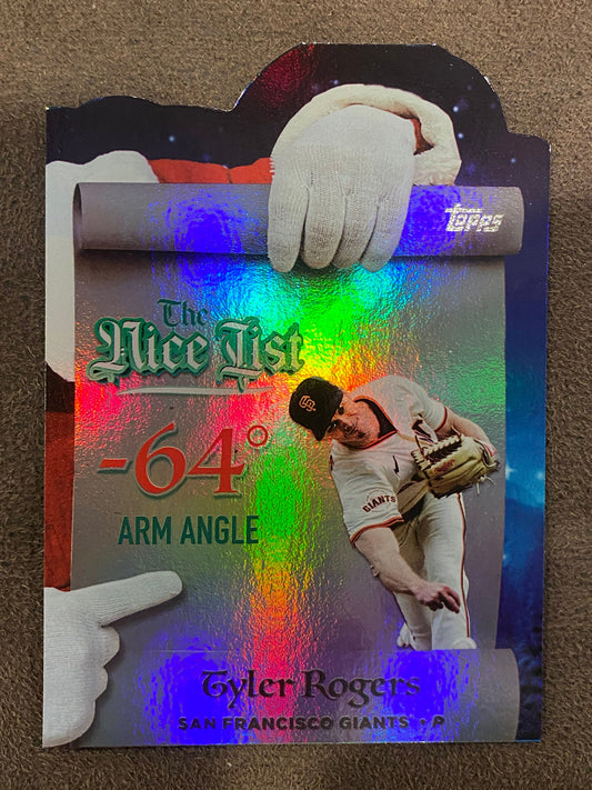 Tyler Rogers - 2025 Topps Holiday - The Nice List - Giants