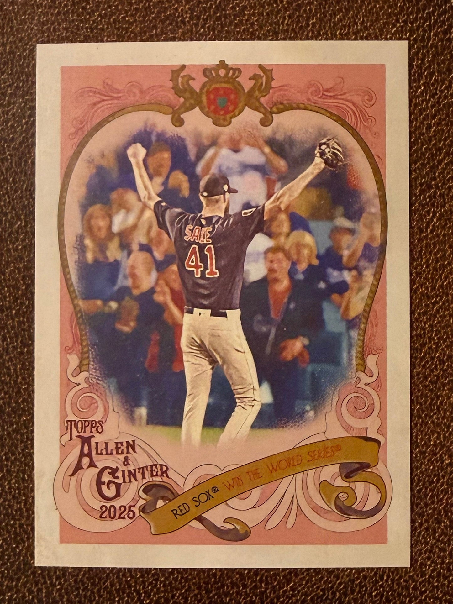 Chris Sale - 2025 Allen & Ginter - Sweet Victory - Red Sox