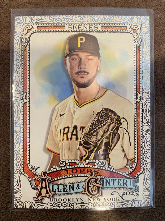Paul Skenes - 2025 Allen & Ginter - Foil Filagree - Pirates