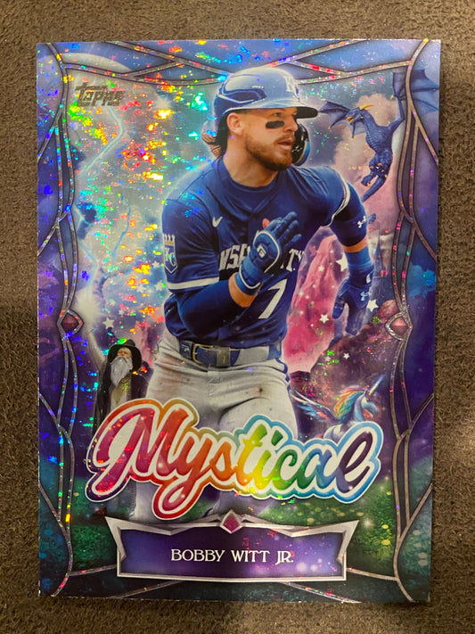 Bobby Witt Jr. - 2025 Topps Update - Mystical Insert - Royals