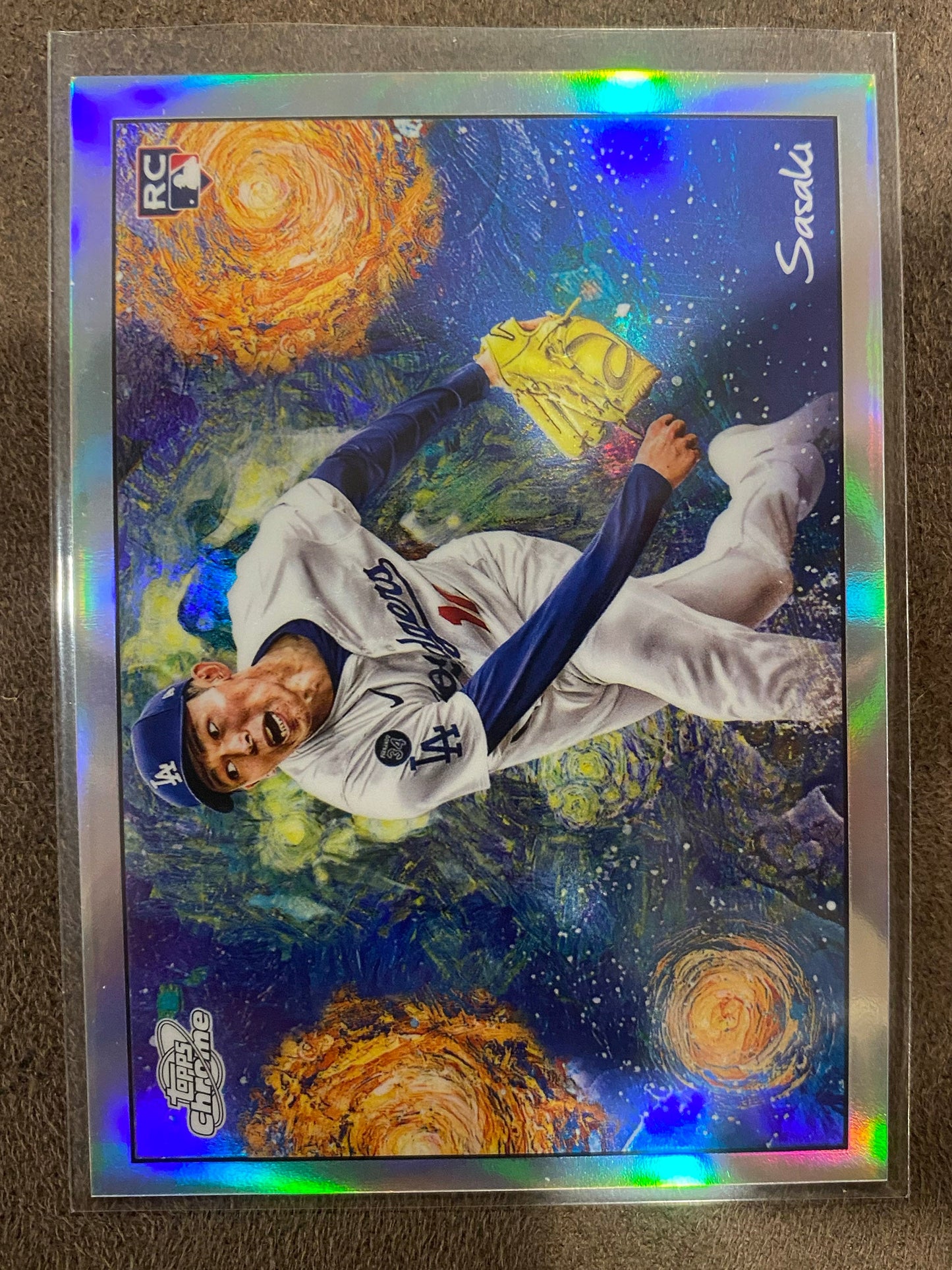 Roki Sasaki - 2025 Topps Chrome Cosmic - Stars in the Night - Dodgers