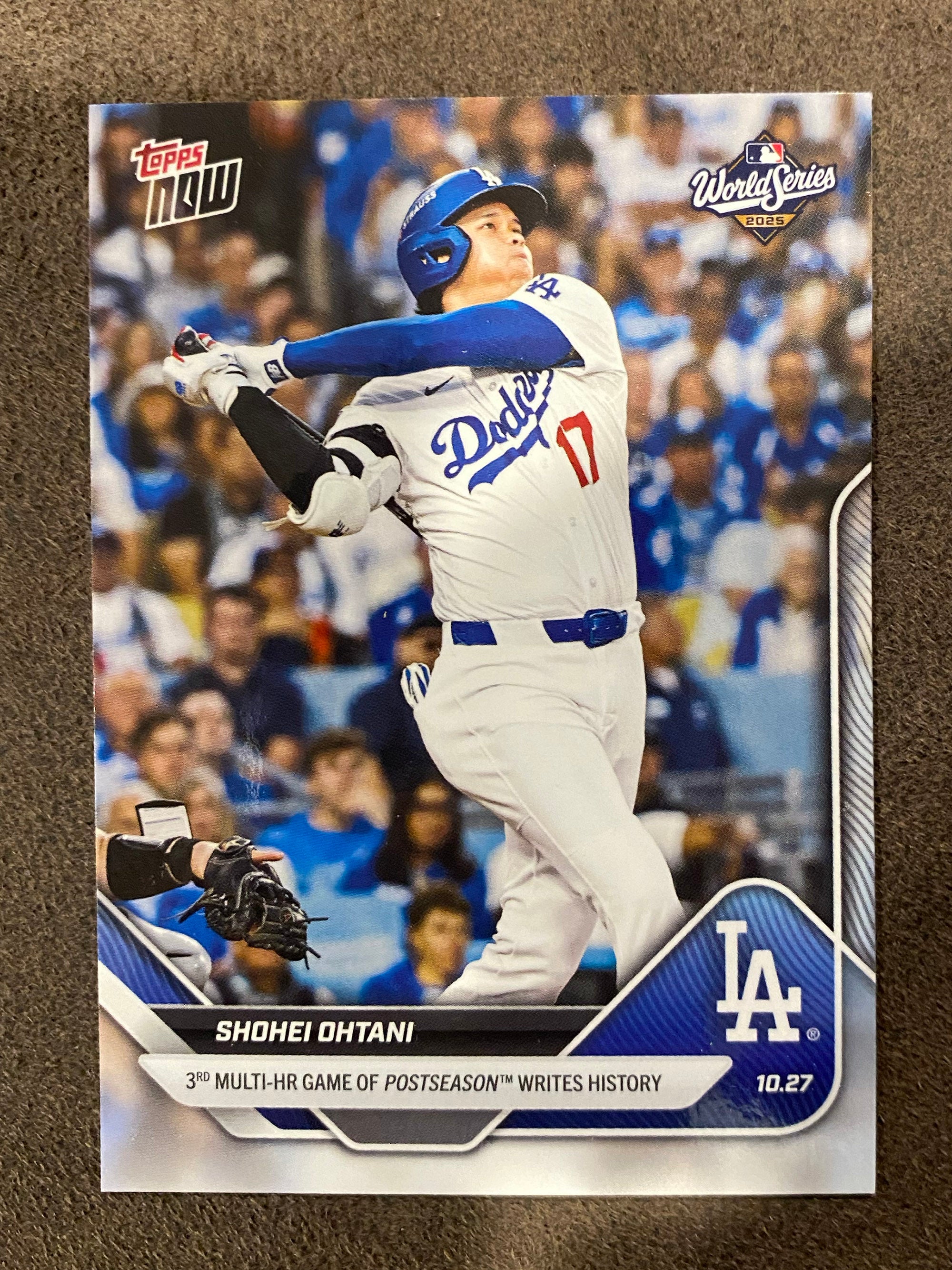 Shohei Ohtani - 2025 Topps Now - Card 903 (PR: 58,583) - Dodgers ...