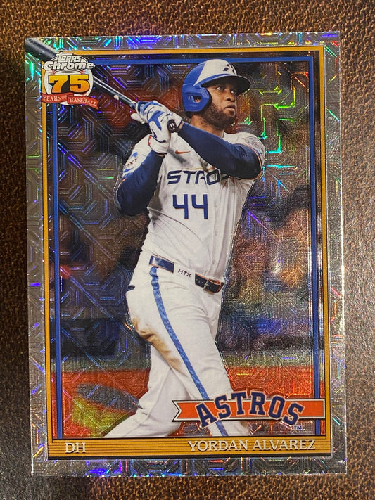 Yordan Alvarez - 2026 Topps Series 1 - Mojo Refractor - Astros