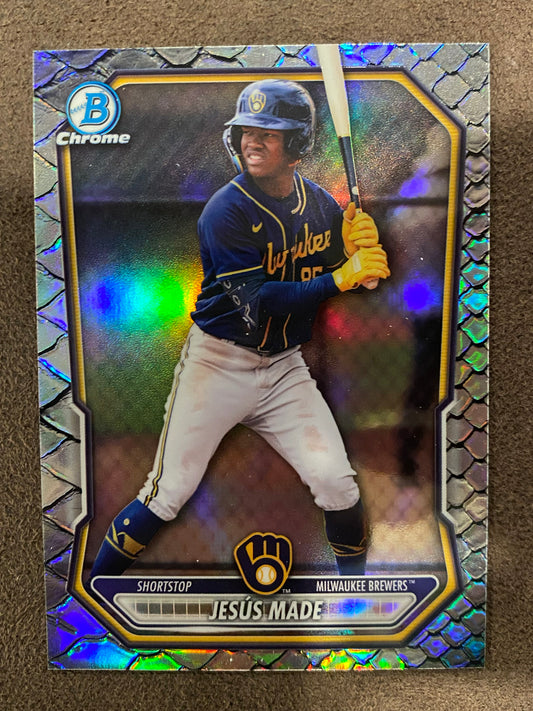 Jesus Made - 2026 Bowman - Reptilian - Brewers