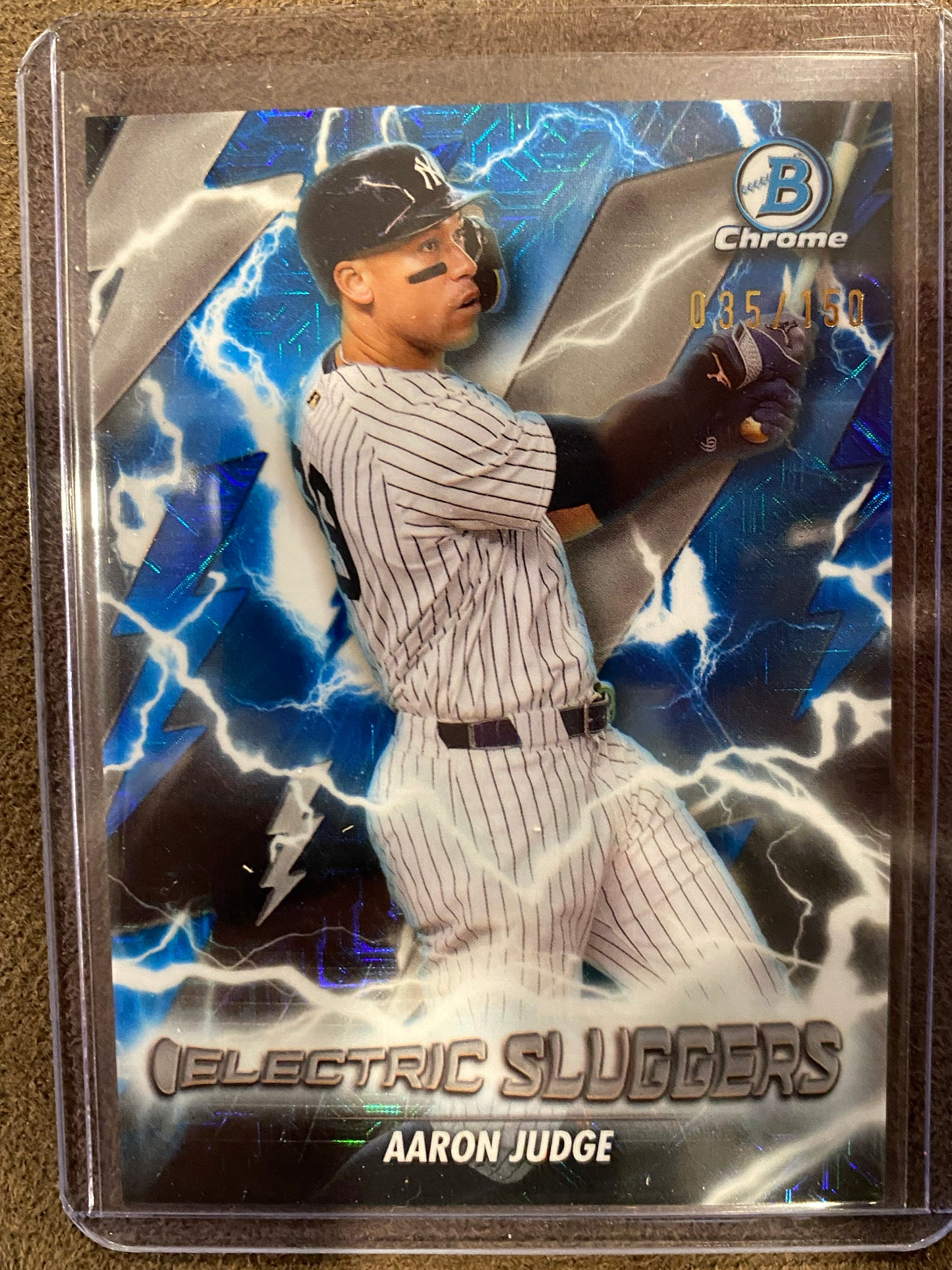 Aaron Judge - 2026 Bowman - BLUE Electric Sluggers MOJO /150 - Yankees