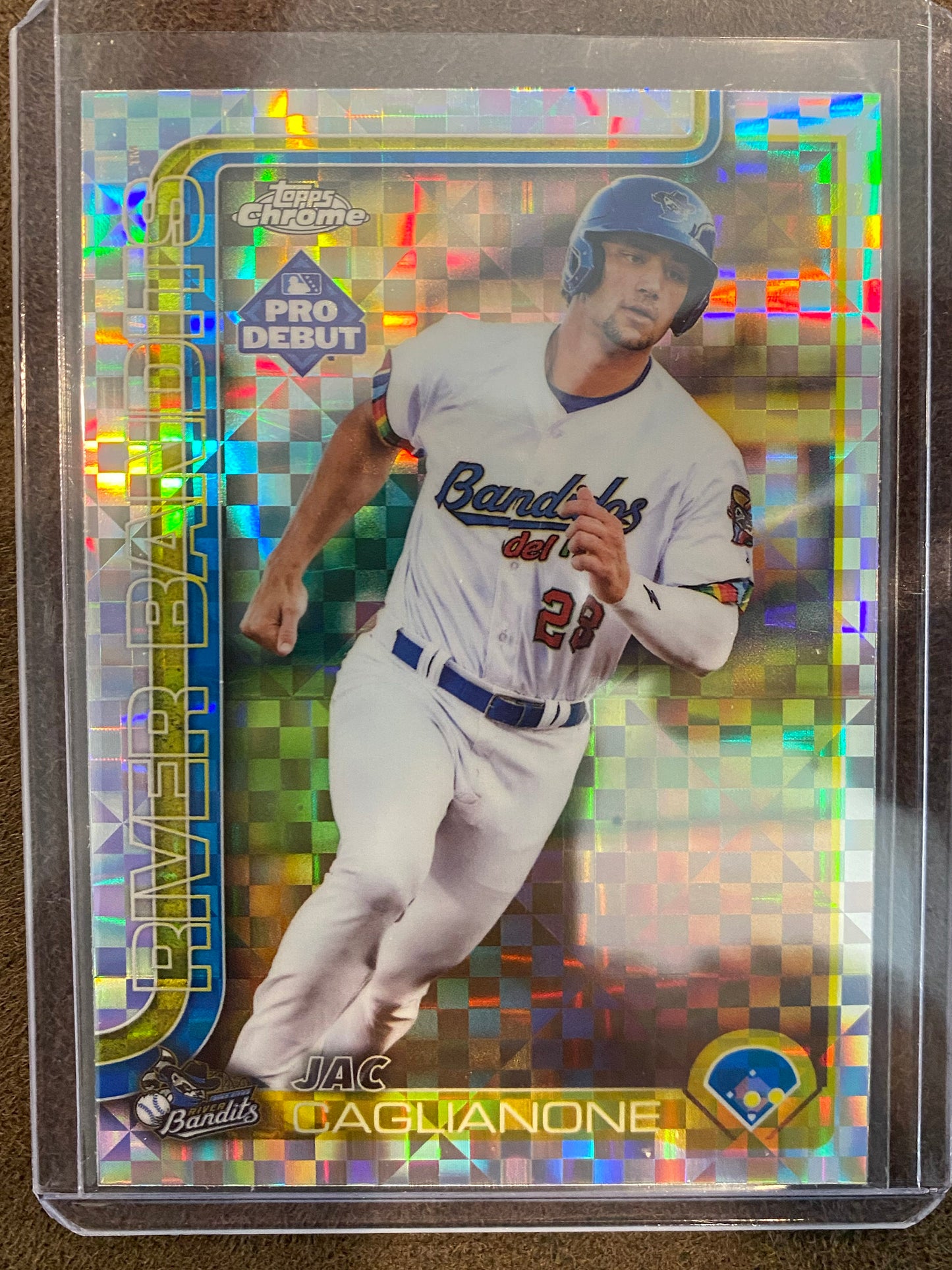 Jac Caglianone - 2025 Topps Pro Debut - X-Fractor - Royals