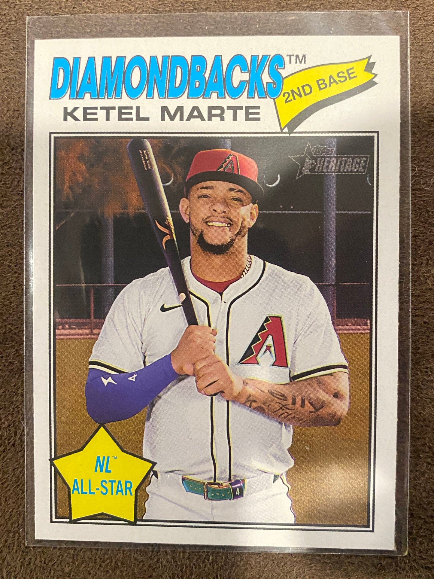 Ketel Marte - 2026 Topps Heritage - All Star Variation - Diamondbacks