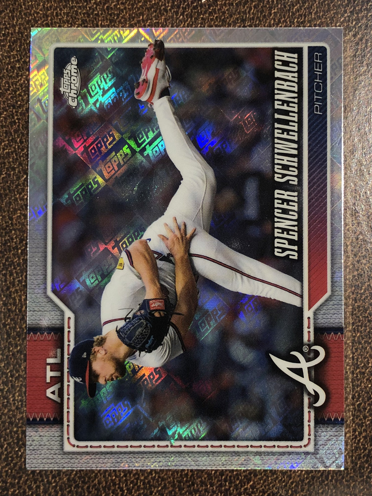 Spencer Schwellenbach - 2026 Topps Chrome - Fanatics Topps Foil - Braves