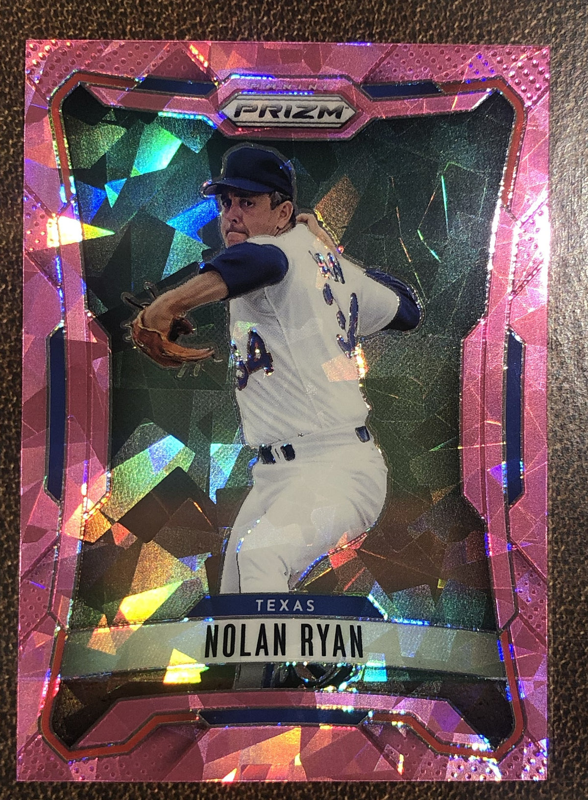 Nolan Ryan - 2026 Panini Prizm - Pink Ice - Rangers