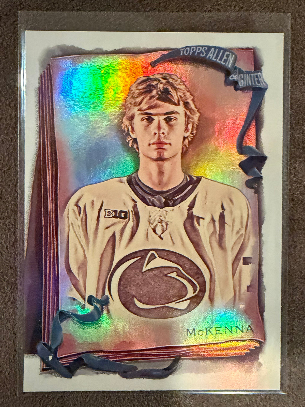 Gavin Mckenna - 2026 Allen & Ginter - Silver Portrait Foil - Maple Leafs
