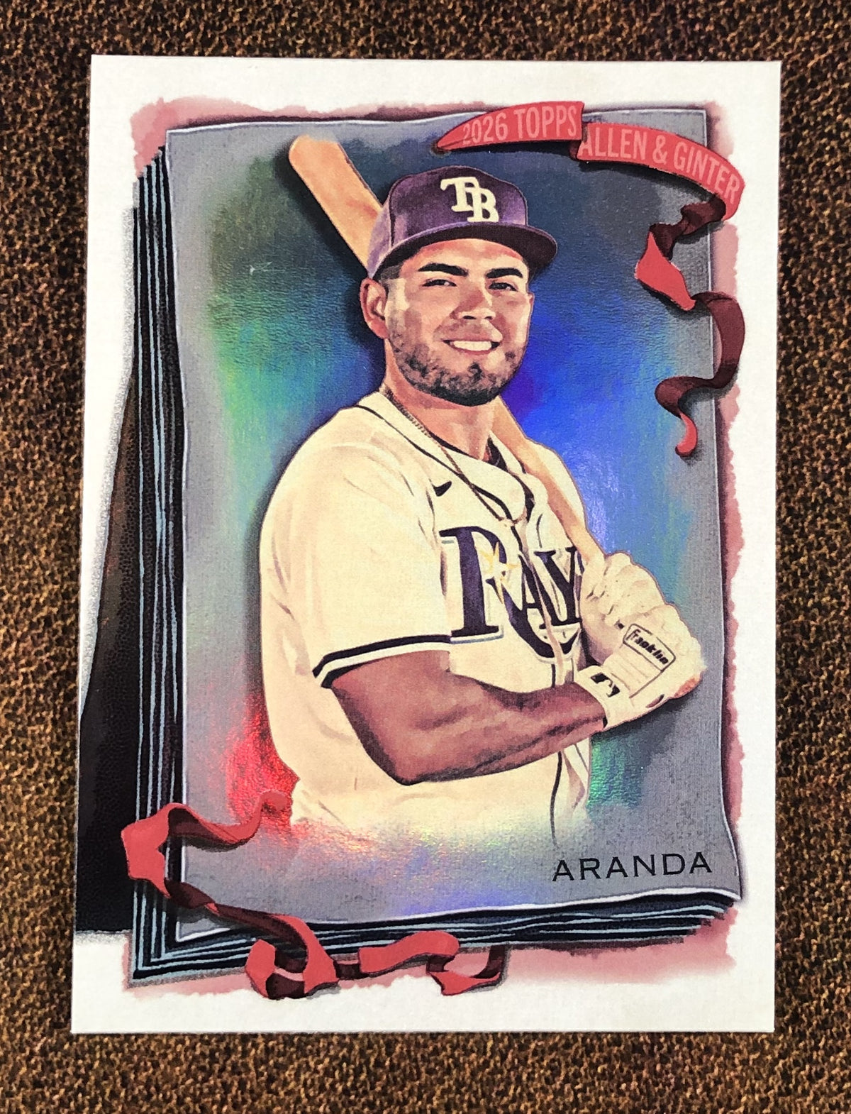 Jonathan Aranda - 2026 Topps Allen & Ginter - Silver Portrait Foil - Rays