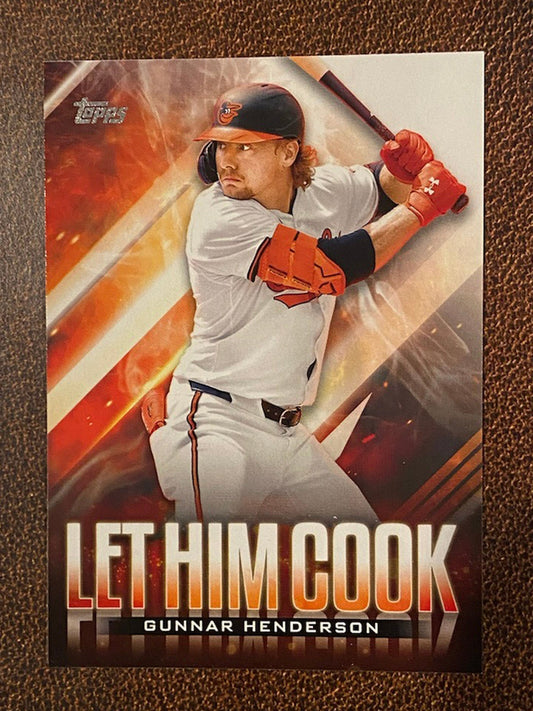 Gunnar Henderson - 2024 Topps Update - Let Him Cook - Orioles