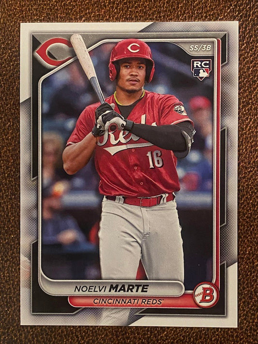 Noelvi Marte - 2024 Bowman - Base Paper - Reds