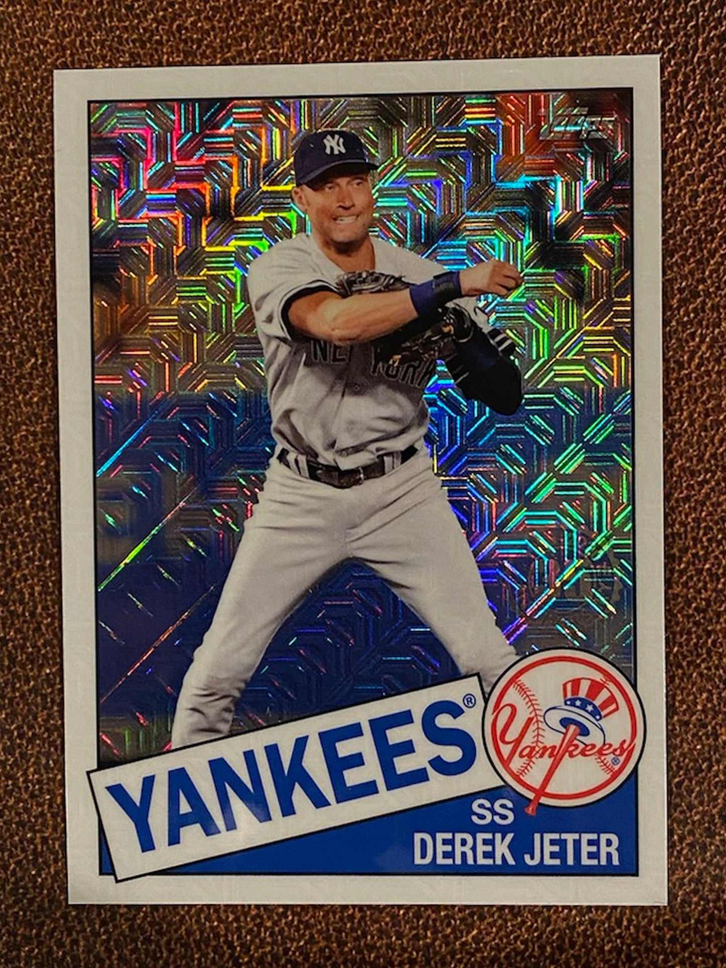 Derek Jeter - 2020 Topps Update - Silverpack Mojo Refractor - Yankees
