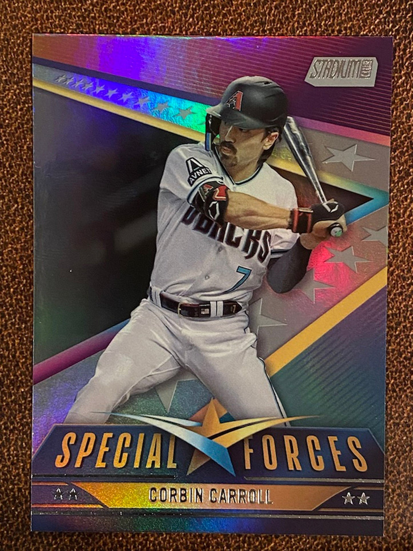 Corbin Carroll - 2024 Topps Stadium Club - Special Forces - Diamondbacks