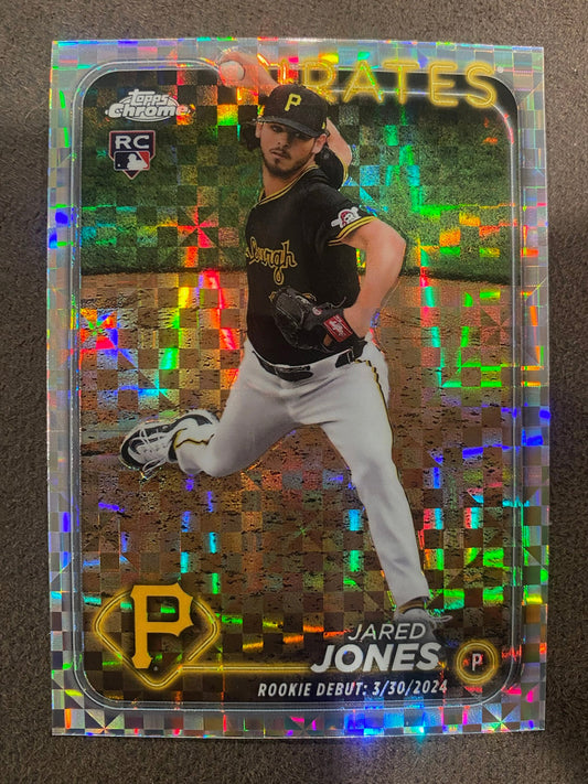 Jared Jones - 2024 Topps Chrome Update - XFractor - Pirates