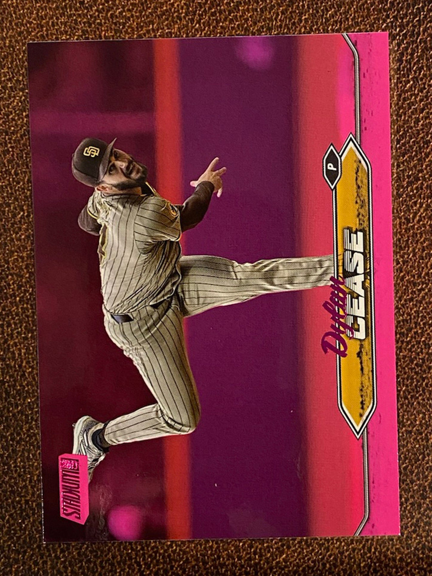 Dylan Cease - 2024 Topps Stadium Club - Pink Foil - Padres