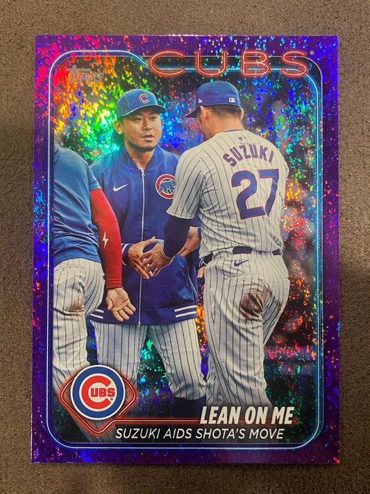 Seiya Suzuki / Shota Imanaga - 2024 Topps Update - Purple /799 - Cubs